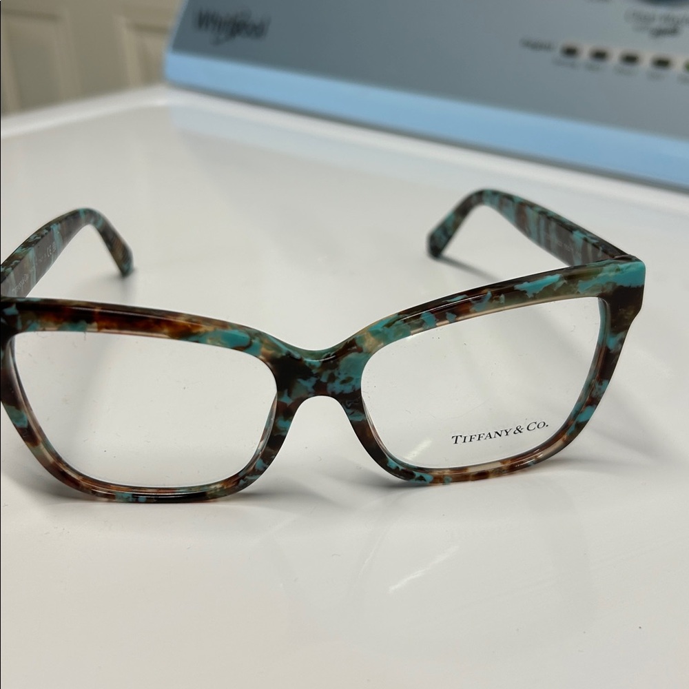 Tiffany & Co. Blue Tortoise Glasses - Picture 6 of 7